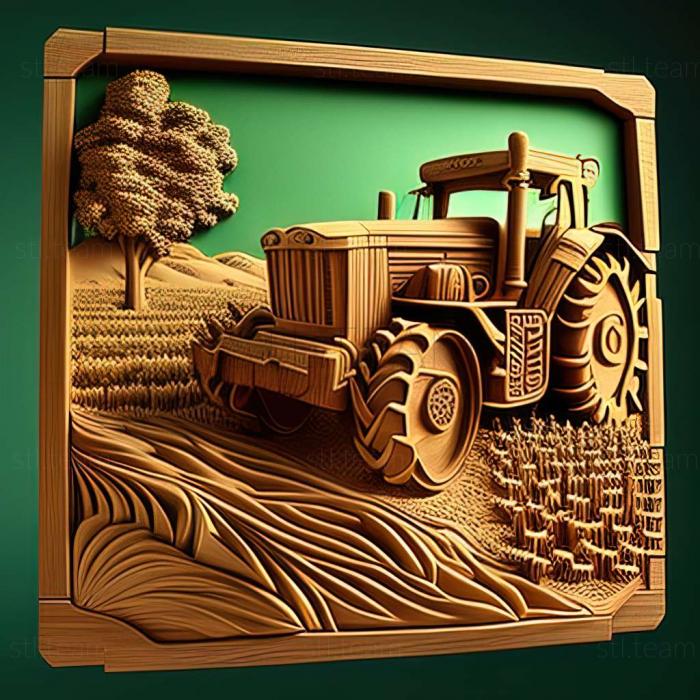 3D модель Гра Farming Simulator 2009 (STL)